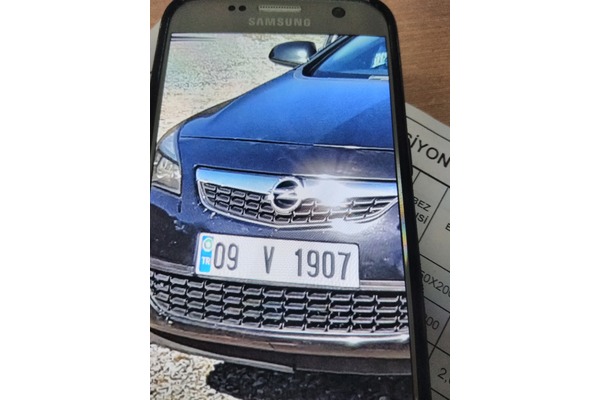 hastasına plaka 09 v 1907