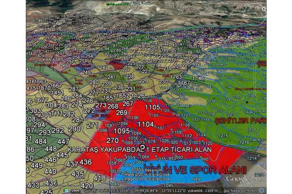 Satilık arsa Yakupabdal Mah.