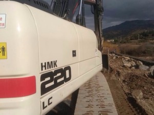  Satılık 2012 hidromek 220 lc paletli ekskavatör