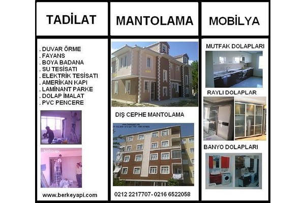 kadıköy üsküdar maltepe ev tadilatı banyo tadilatı mutfak yenileme fiyatları