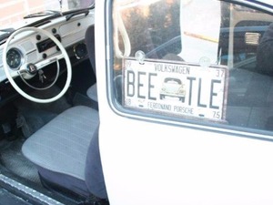  orjinal 68 model volkswagen beetle