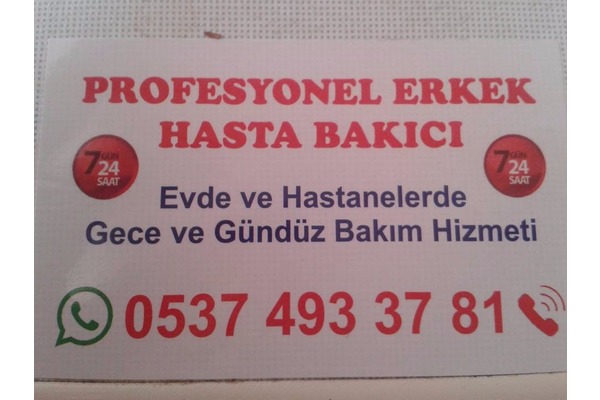 ankarada erkek hastalarınıza 7/24 yatılı bakarım