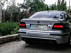 digital baskı 1998 modeli BMW 5 Serisi 523i