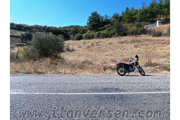 sahibinden satılık bergama kozak ayvalık karayoluna cepheli sekiz dekar arazi