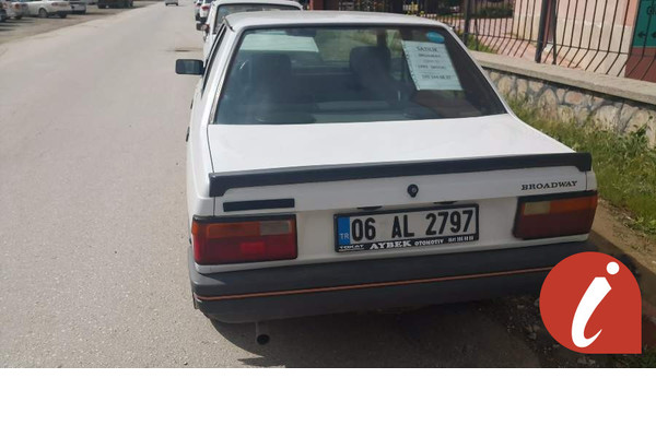 Tokat Merkez Yeni Mah. Renault R 9 1.4 Broadway