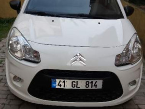c3 dizel Citroën C3 1.4 HDi Attraction Beyaz