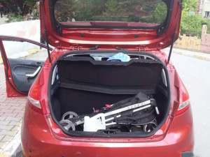 oto boya ustası Ford Fiesta 1.4 Titanium Turuncu