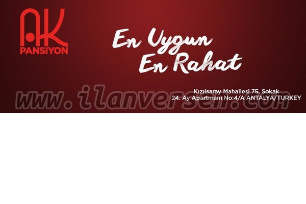 35 TL Kiralık turistik işletme Kızılsaray Mah.