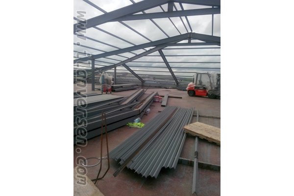 çelik işleri yapılır çelik çatı çelik kondiksiyon asma kat asma çatı fabrika çatısı kaplaması panel