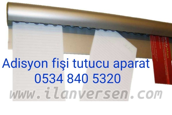 Kağıt tutucu Adisyon tutucu, adisyon tutacağı
