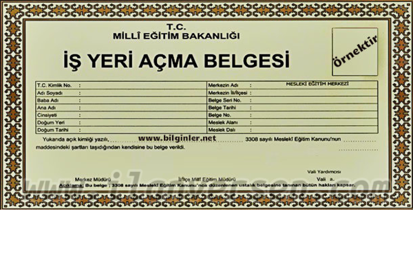 Kiralık Biyomedikal İŞ YERİ AÇMA BELGESİ