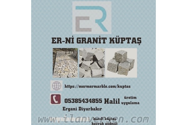 Aydın granit küptaş bazalt küptaş uygulama ekibi Halil