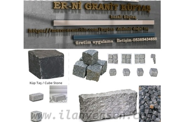 Er-ni Granit küptaş bazalt küptaş uygulama ekibi Halil