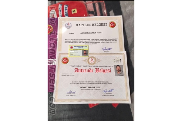 2. Kademe antrenör belgesi kiralık