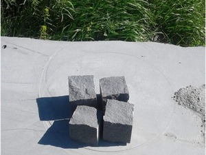 peyzaj mimarı Er-ni granit küp taş bazalt küp taş uygulama ekibi Halil