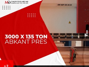  3000 x 135 Ton Abkant Pres - Press Brake