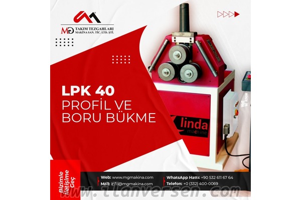 LPK 40 Profil ve Boru Bükme Makinası