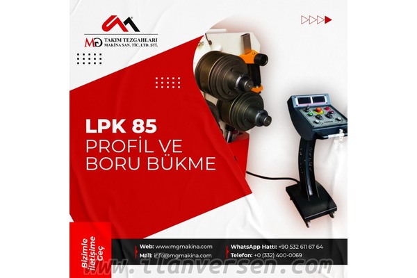 LPK 85 Profil ve Boru Bükme Makinası