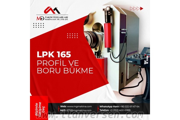 LPK 165 Profil ve Boru Bükme Makinası