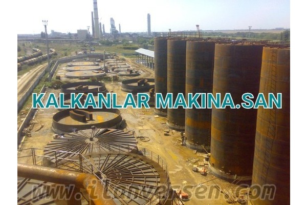 Ham petrol rafinerisi yapımı kalkanlar makina