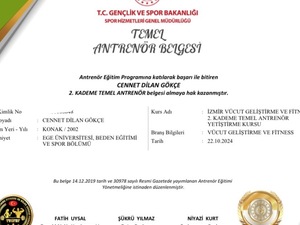 2.kademe fitness antrenörlük belgem kiralıktır